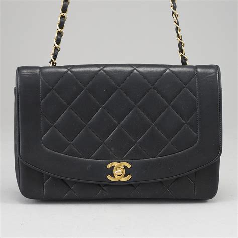 chanel diana bag size|Chanel diana bag excellent condition.